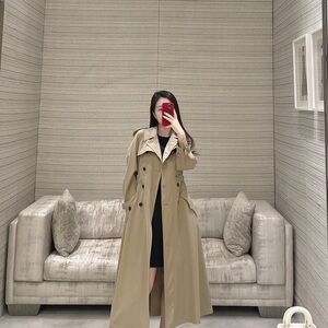 Classic Tan Women's Trench Coat
